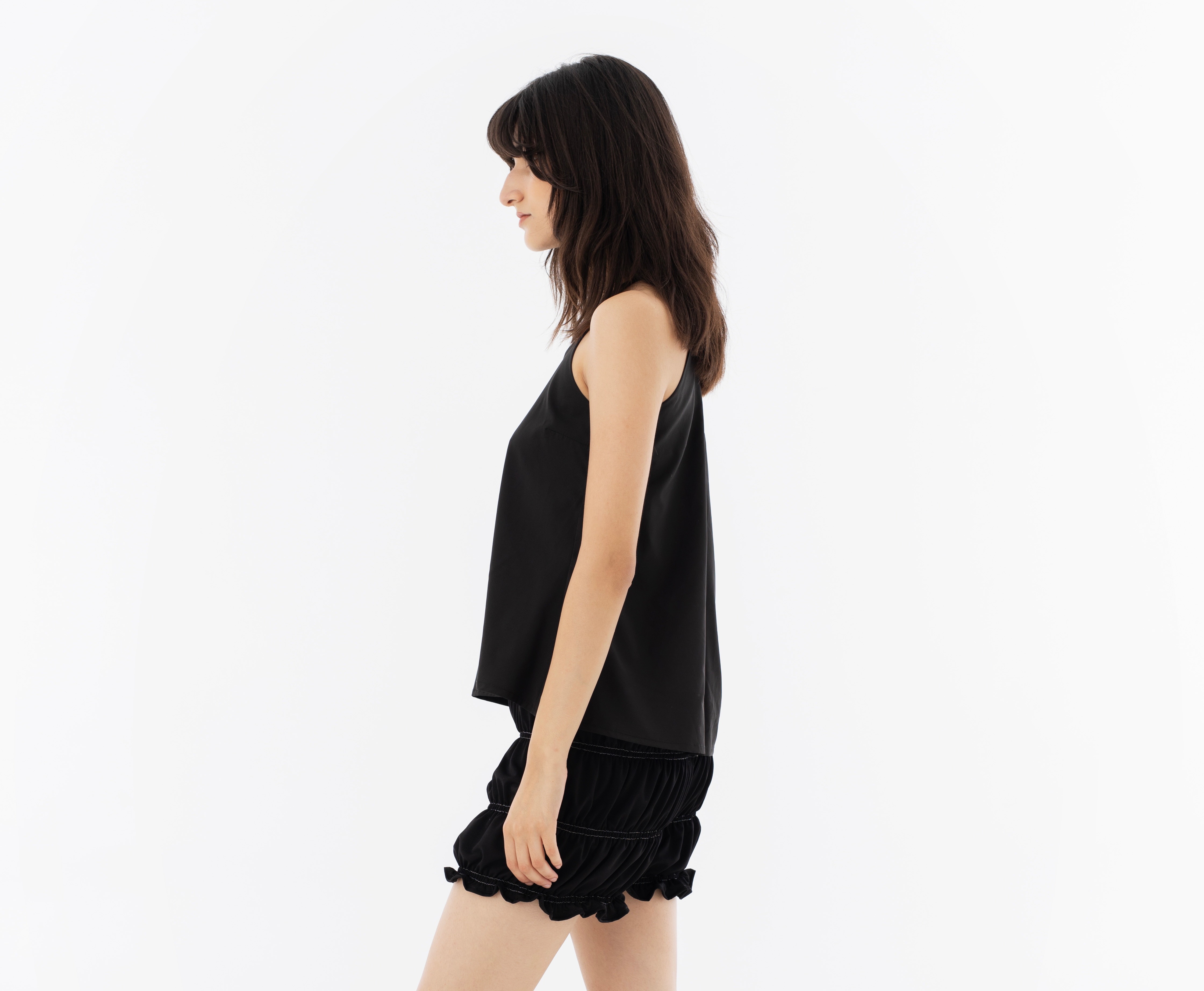 Top - Halter negro l